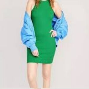 Old navy tank dress size 3x green 💚